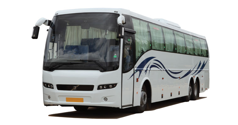 Volvo-White bus